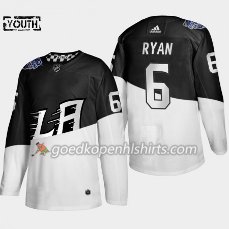Los Angeles Kings Joakim Ryan 6 Adidas 2020 Stadium Series Authentic Shirt - Kinderen